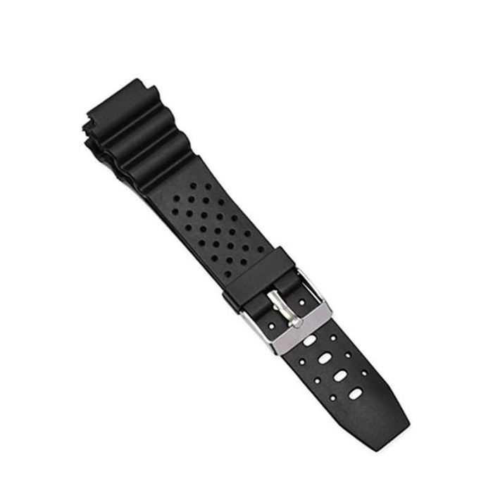 Pasek do zegarka typ SEIKO A Diver 18, 20, 22mm czarny