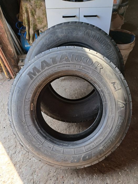 2 × Opony Matador 225/75 17.5 i Continental ten sam rozmiar