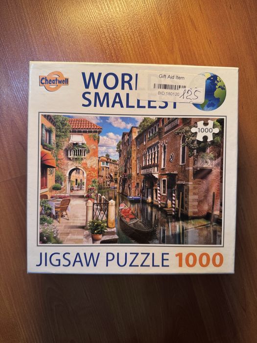 Worlds smallest jigsaw puzzle 1000 пазл