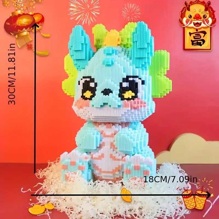 Продам 3D-конструктор у вигляді дракончика