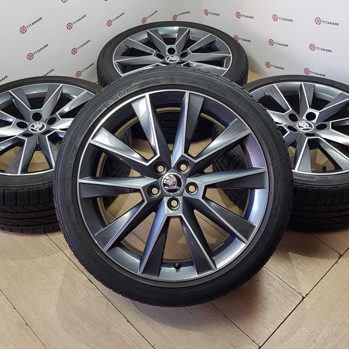 Диски Skoda R17 5x100 Fabia Rapid Audi A1 VW Polo CrosPolo Seat Subaru