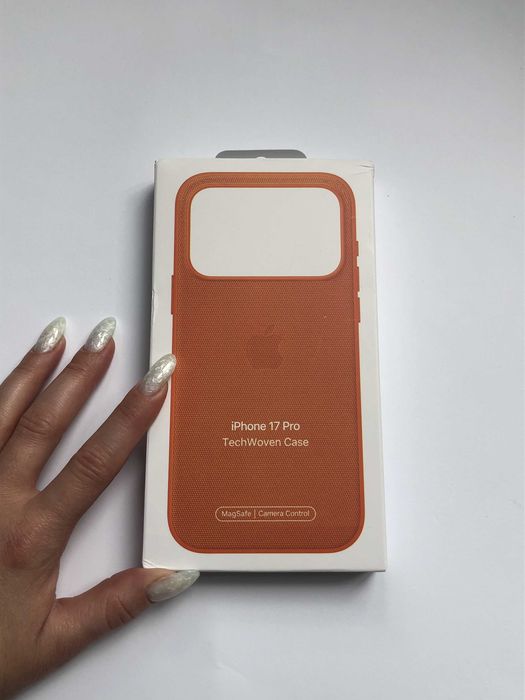 Чохол TechWoven True Orange iPhone 17 Pro Magsafe iPhone 18 Pro чехол айфон 18 Про AI Button 17 Про
