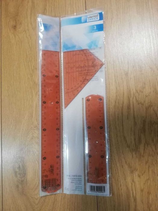 Набір лінійок 3шт