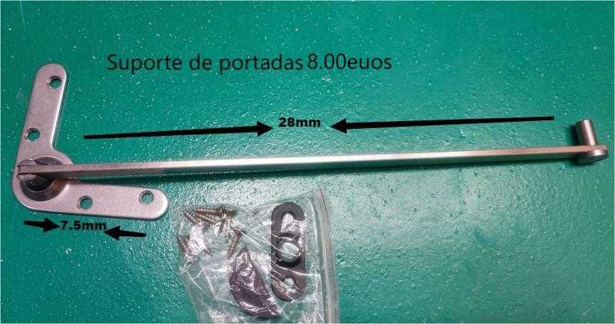 suporte gás ,portadas, mola hidráulica ,compassos