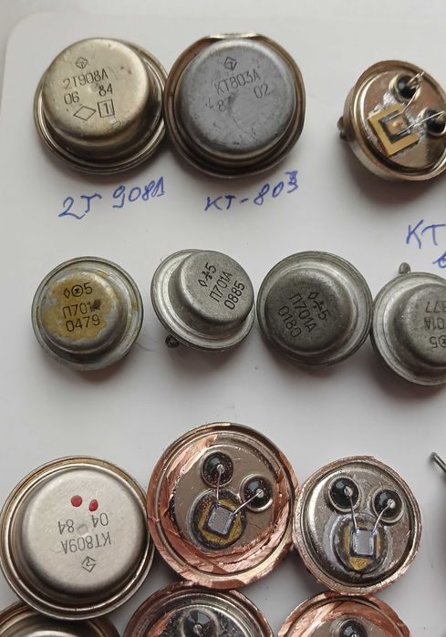 Радиодетали б/у советского периода