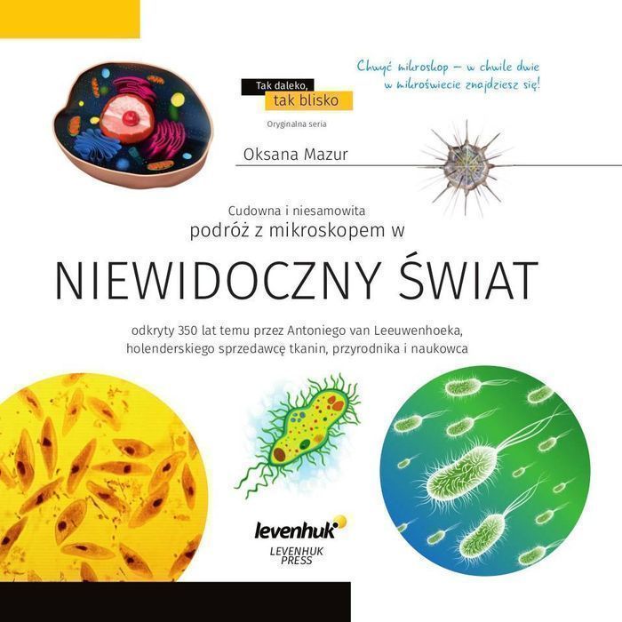 Mikroskop optyczny, szkolny dla dzieci 640x / Discovery Micro +książka