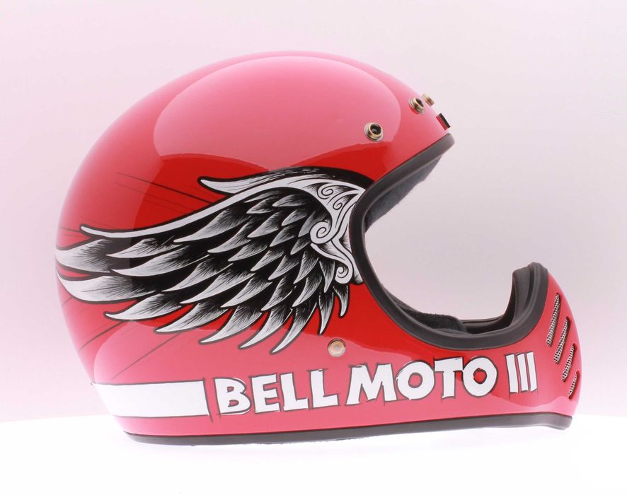 BELL moto 3 - Personalizado (peça única) NOVO