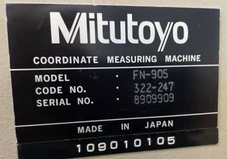 maquina de medição 3D Mitutoyo