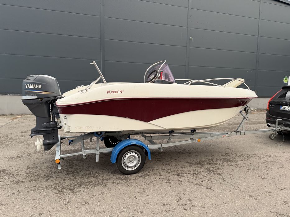 Łódź motorowa Corsiva 475 z Yamaha 60 i przyczepa 750kg