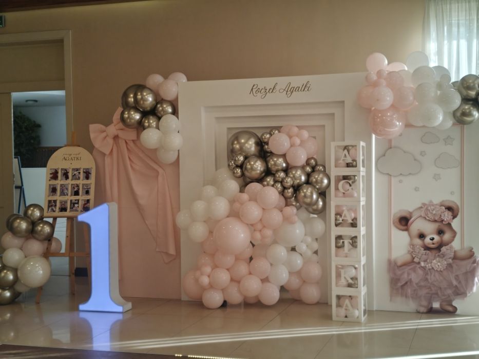 Ścianki balonowe na przyjęcia