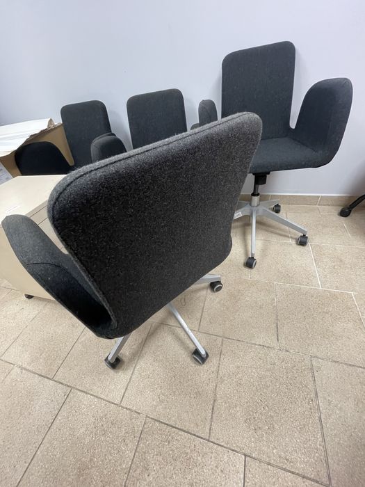 Fotele konferencyjne biurowe 6sztuk