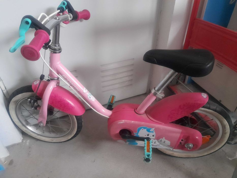 Bicicleta menina decathlon
