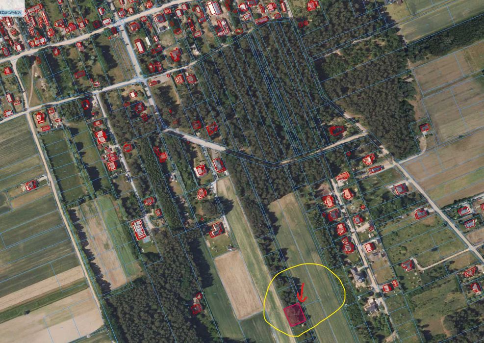 Sprzedam działkę rolną 1000 m2 Oliszki