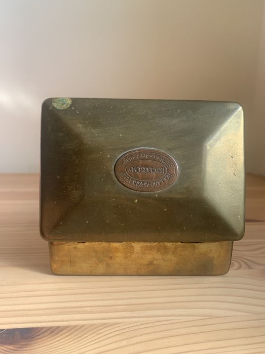 Caixa antiga navio transatlantico