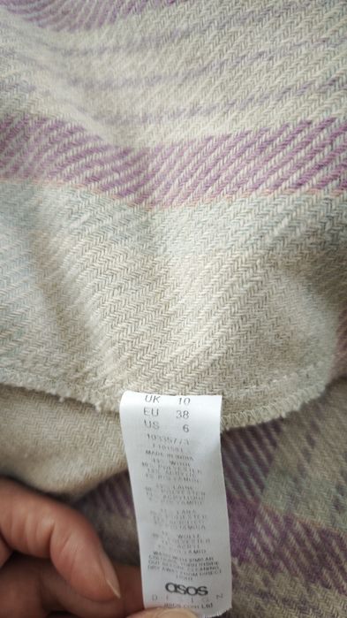 Подовжена шерстяна сорочка Asos