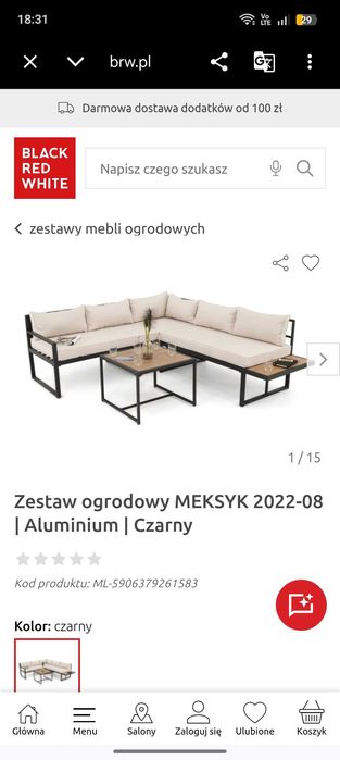 Sprzedam zestaw ogrodowy