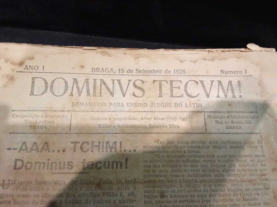 Jornal Dominvs Tecvm! - Braga/ Arco de Valdevez (64 unidades)