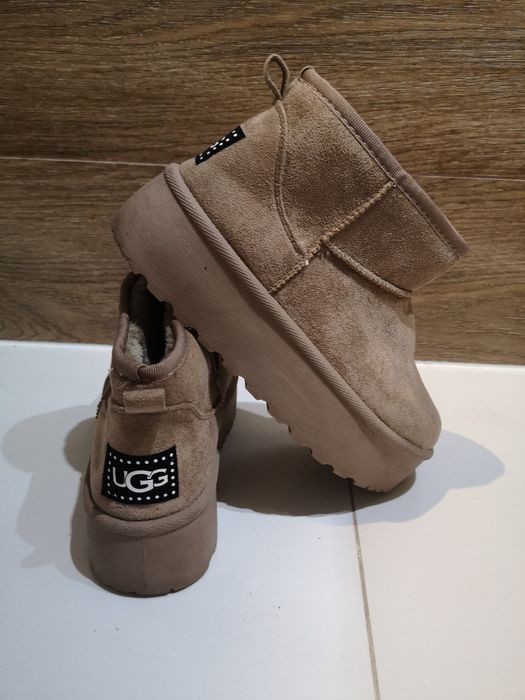 Śniegowce UGG 39 mróz ciepłe platforma