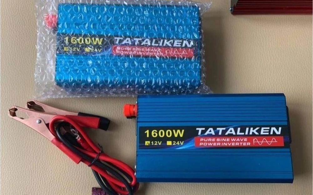 Инвертор Tataliken 12В/220В. 1600W для котла
