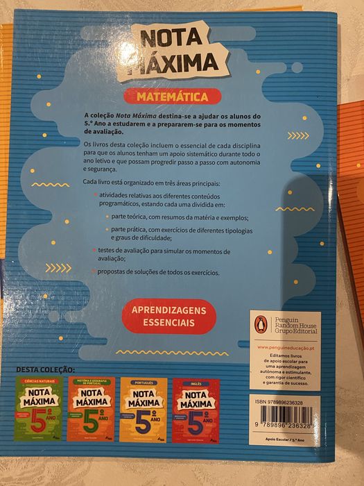 Livros exercicios Nota maxima  - 5o ano