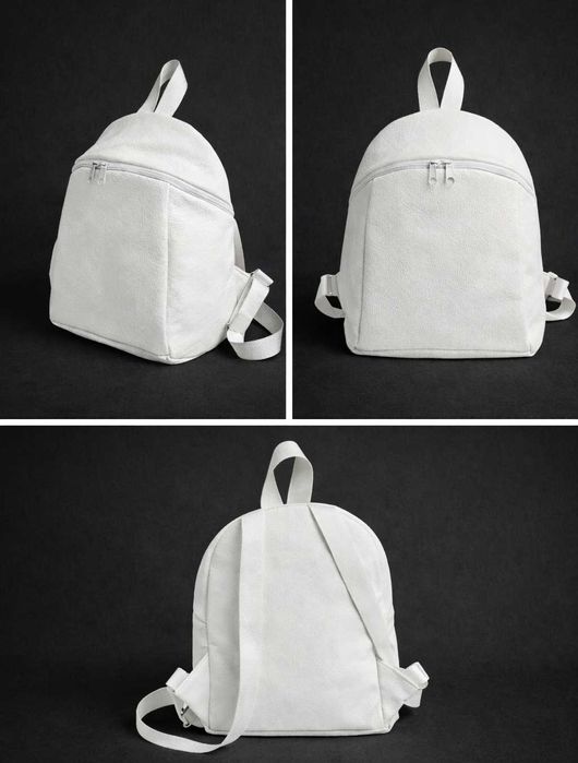 Plecak skórzany nowy