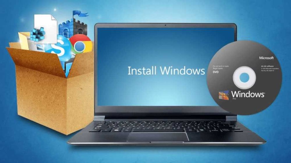 Встановлення/установка Windows