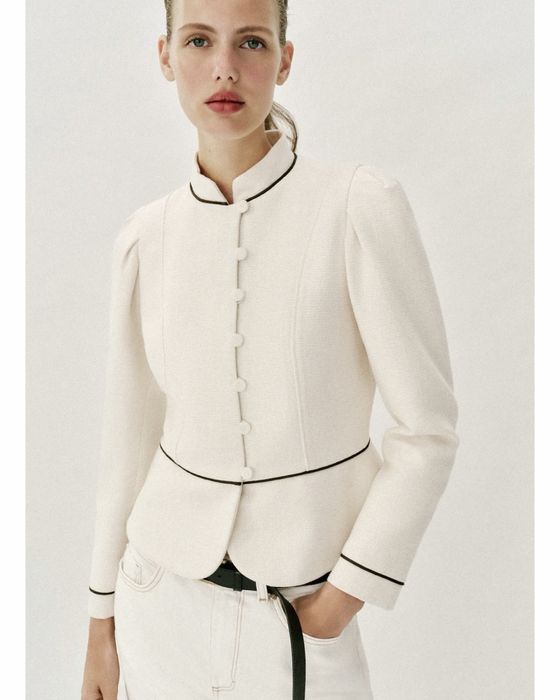 Жіночий твідовий піджак Zara