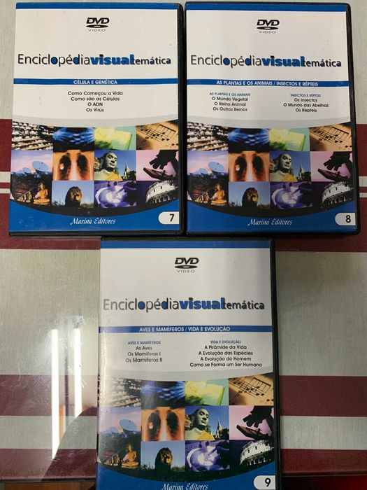 Enciclopédia Visual Temática - 16 volumes