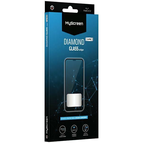 Szkło hartowane MyScreen Diamond Glass   Edge Lite FG do Samsung Galaxy Quantum6 czarny