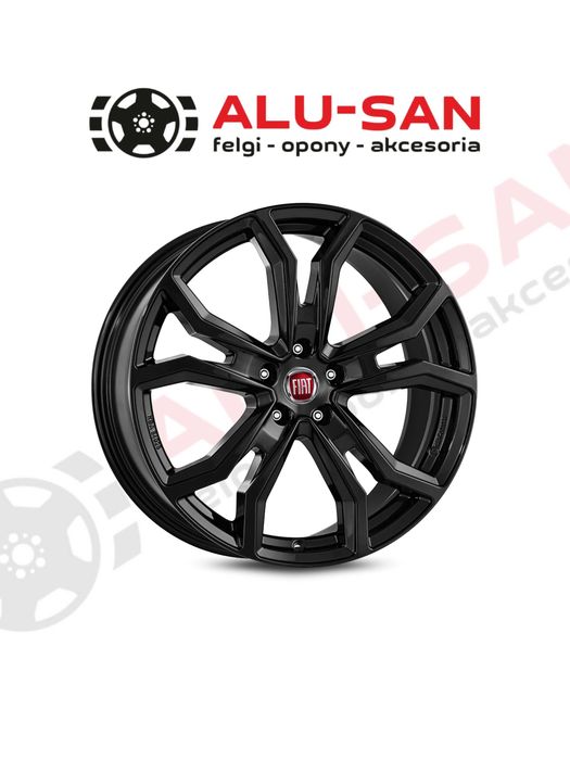 Nowe Alufelgi 16" Fiat Doblo Scudo Ulysse Czarny Połysk 5x108