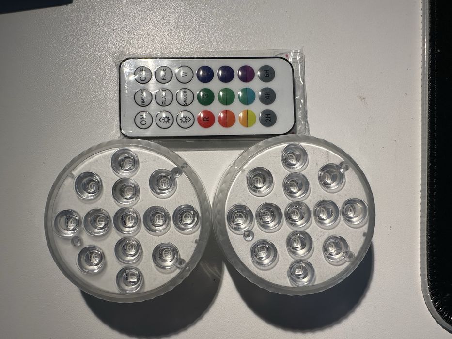 Luz RGB magnetica com comando