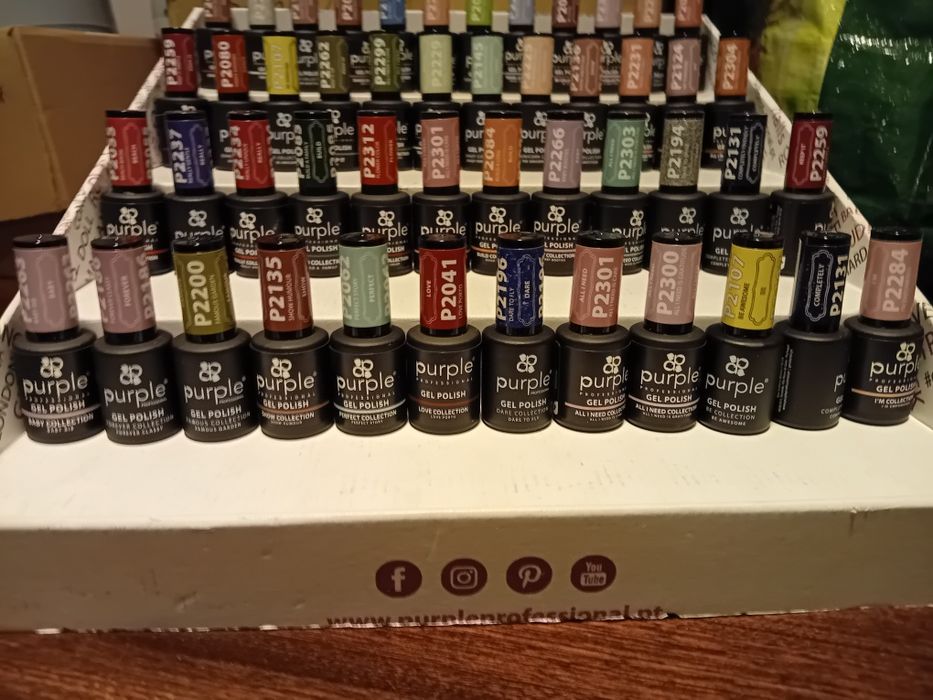 Vernizes Purple novos