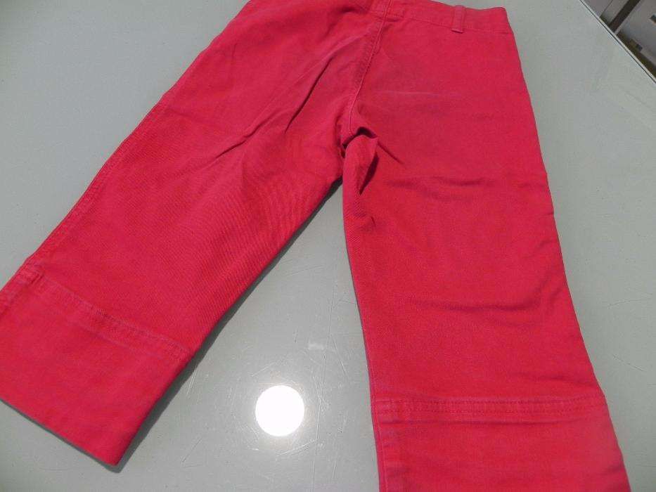 calça ou bermuda vermelha ZARA