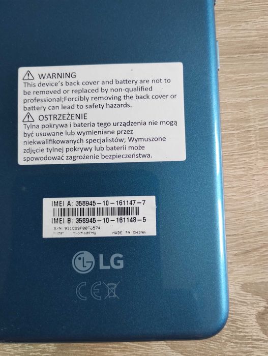 Telefon Smartfon na części LG ZTE MaxCom
