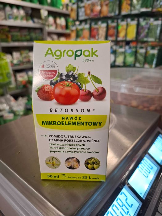 Betokson 50ml do zapylania pomidorów truskawki