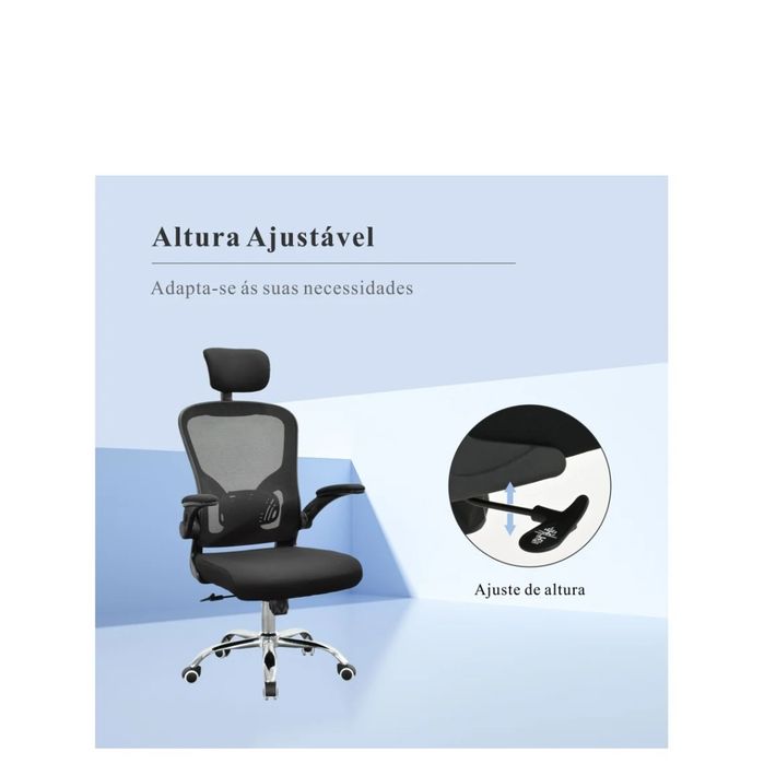 Cadeira de Escritório Ergonómica como nova
