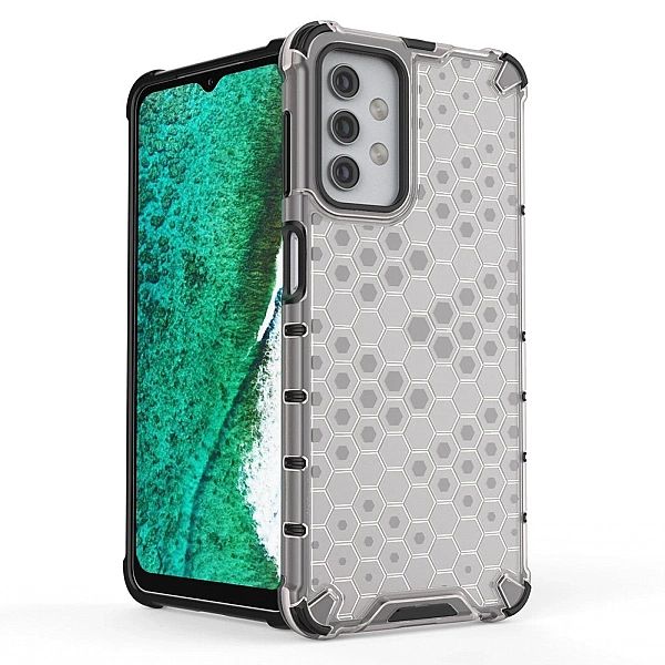 Honeycomb etui pancerny pokrowiec z żelową ramką Samsung Galaxy A32/5G