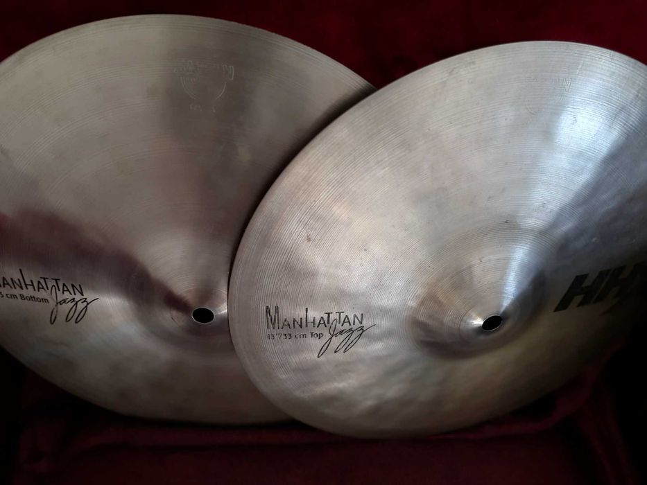 Pratos de choque HHX Manhattan Jazz 13 " da Sabian