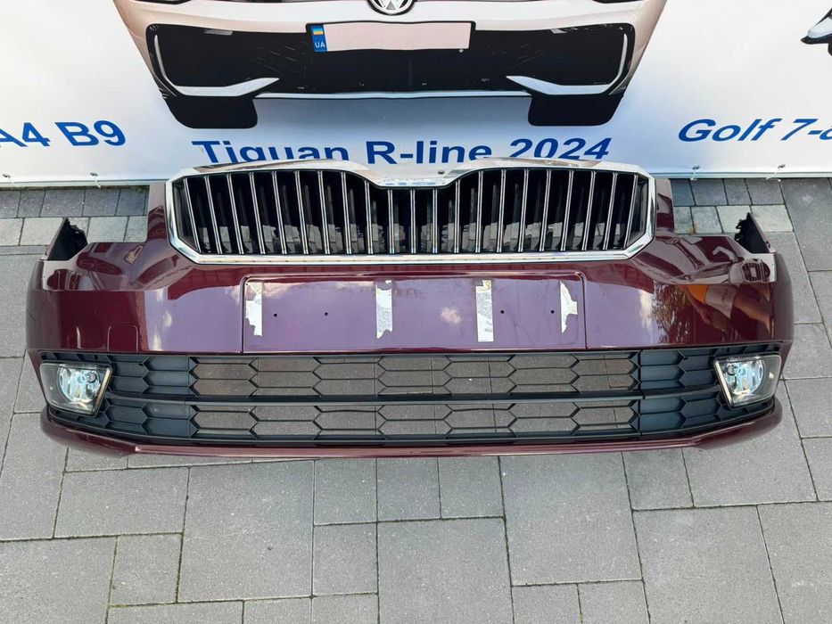 Бампер Skoda Superb 2015 Друге покоління (B6, рестайлінг) оригінал 3t0807221k