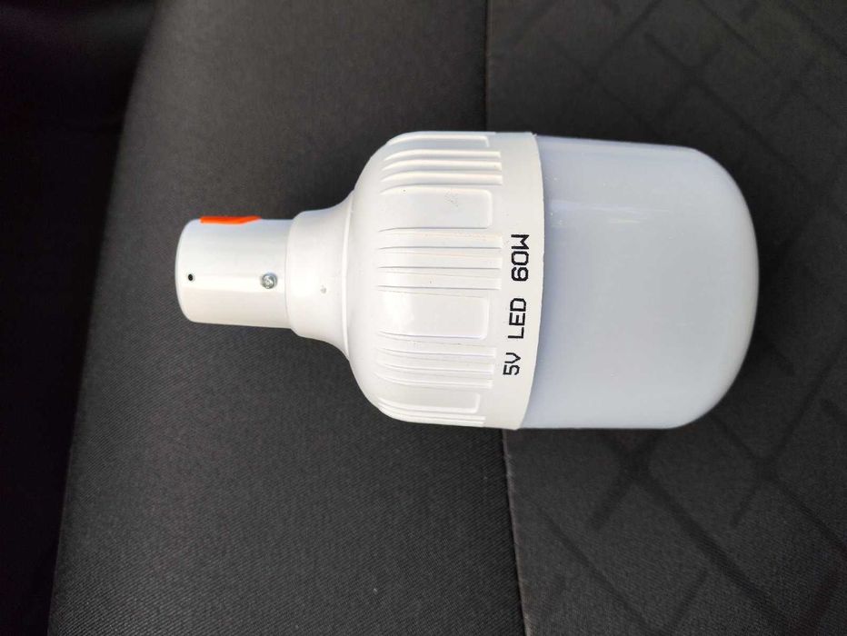 Туристичний світильник, лампа для кемпинга LED USB White