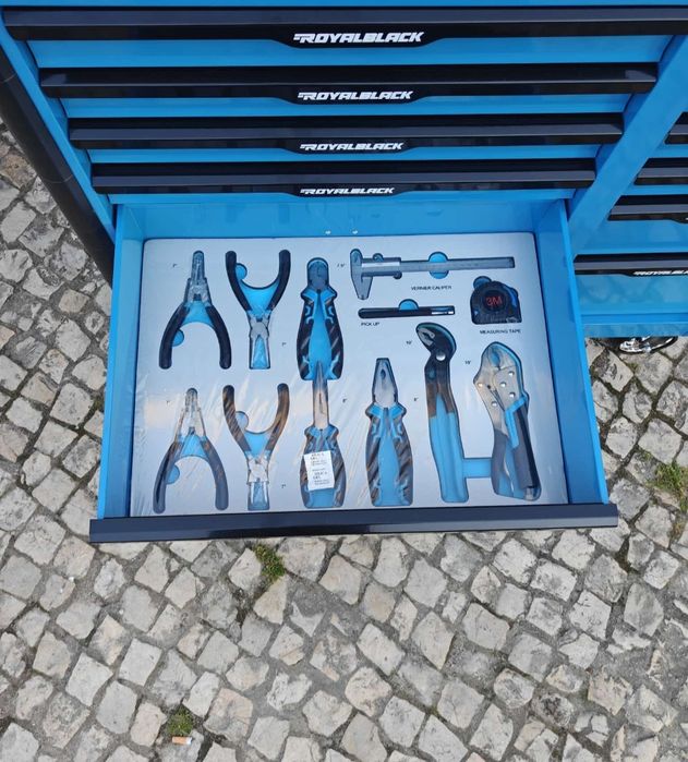 Carrinho de ferramentas 12 gavetas 10 completas novo