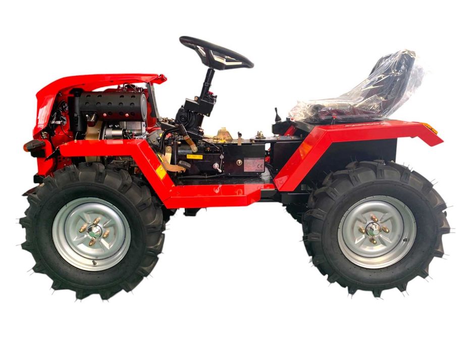 Traktor 4x4 Ogrodniczy Sadowniczy Benzyna Łamany