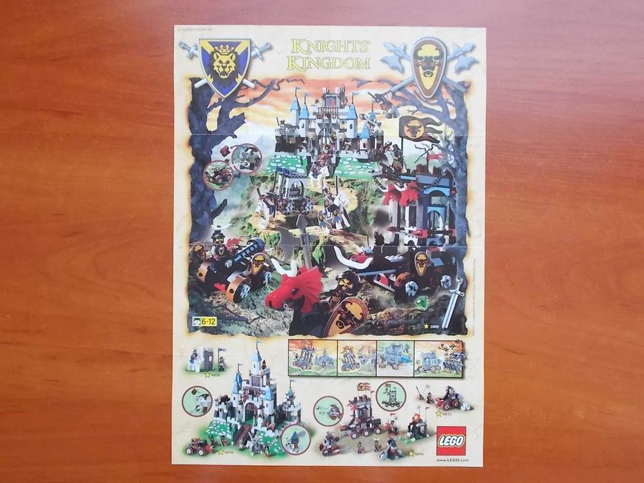 LEGO katalog 2000 mały Knights Kingdom używany