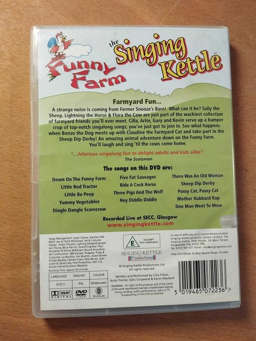 [DVD] Funny Farm: Singing Kettle