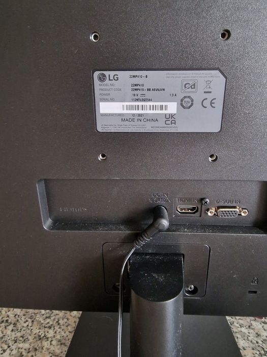 Monitor  PC. LG impecável
