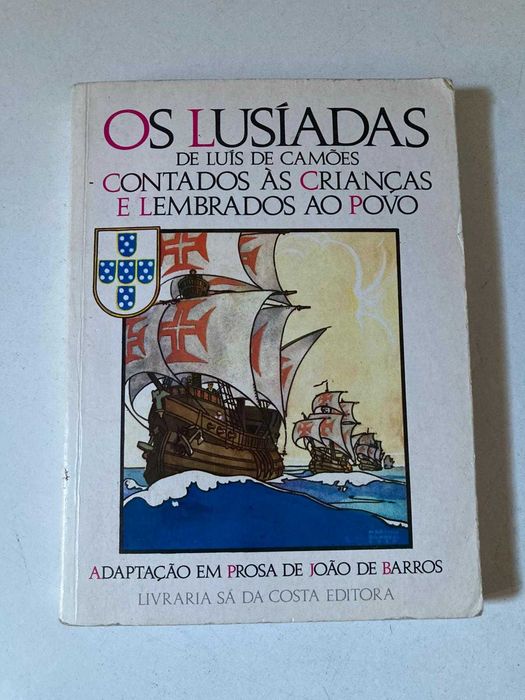 Livro - Os Lusíadas Contados à Crianças e Lembrados ao Povo