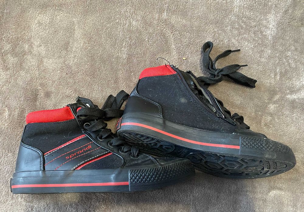 Buty 33 SPRANDI trampki tenisówki za kostkę dla chłopca dziewczynki