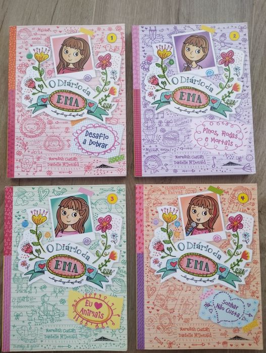 Coleção completa "Diário  da Ema"
