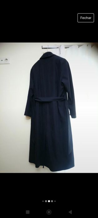 Gabardine azul marinho