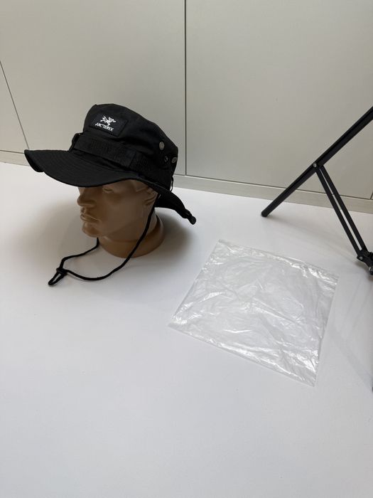 Arc'teryx панама з утяжкою / arcteryx арктерікс арктерикс арк панамка на утяжках gorpcore style cap hat